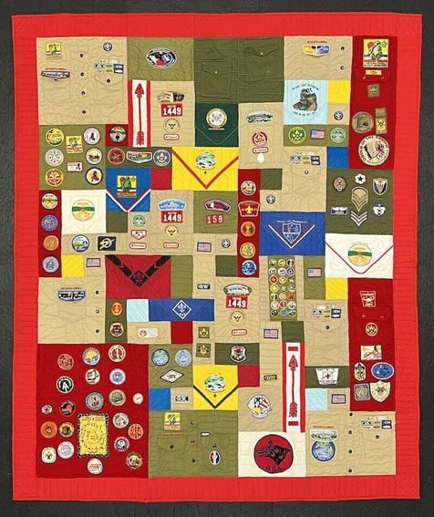 Scouting T-shirt and Clothing Quilts